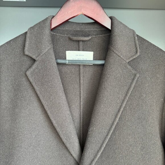 Zara Origins Overcoat WOOL - Picture 4 of 7
